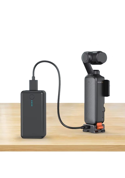 Teknoroket Djı Osmo Pocket 4 ve 3 Manyetik Şarj Standı Ve Quick Release Tutucu Type-c Şarjlı Alüminyum Tripod Adaptörü