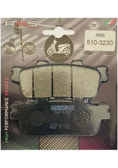 Sym Joyride 200i Evo Arka Fren Balata Rms Made İn İtaly