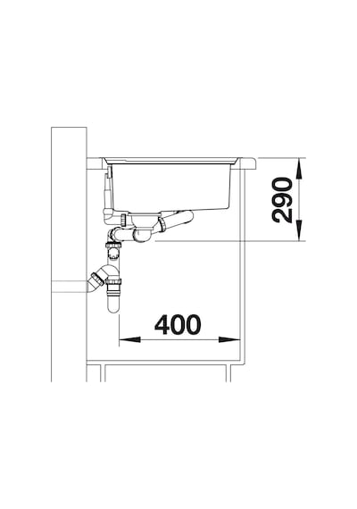 Blanco Eviye 522104 Axis Iıı 6 S-If Paslanmaz Çelik