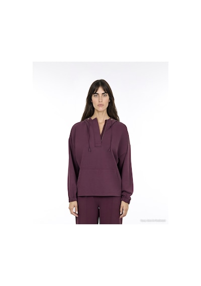 Yargıcı Regular Kapüşonlu Yaka Uzun Kol Sweatshirt 26kksw9012l 016 Bordo