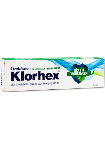 DentaSave % 0.2 Klorhex Yoğun Diş Eti Bakımı Diş Macunu 75 ML