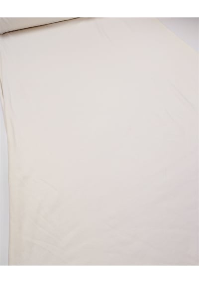 Krem Renkte Dolgun E Gövdeli Triko İle Penye Arası Yumuşak Örme Kumaş Tişörtlük & Elbiselik En: 150cm-12425