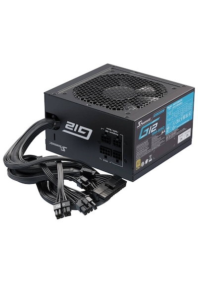 Seasonic G12 Gm 80 Plus + Gold Güç Kaynağı, Modüler - 650 Watt - 120mm Fanlı - Siyah