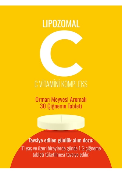 Dr. Gülzari C Vitamin Kompleks 30 Tablet