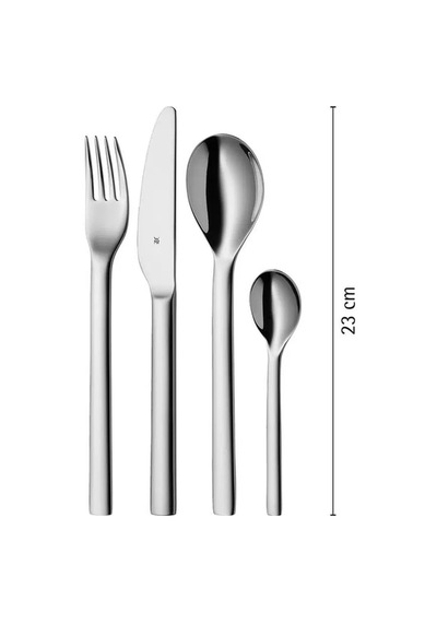 Wmf Nuova Çatal Bıçak Seti 4 Parça 3201005809 Gri