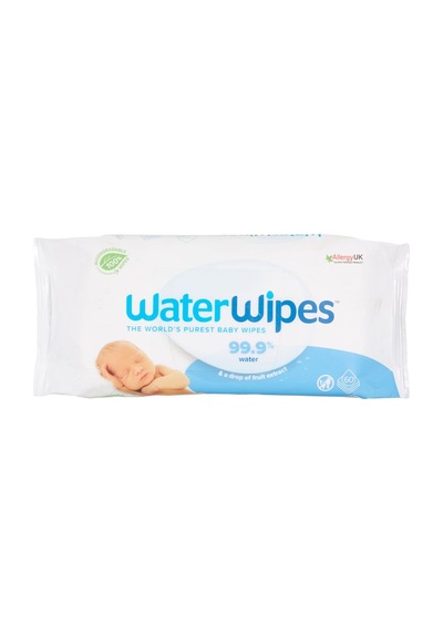 Waterwipes Yeni Doğan & Hassas Cilt İçin 60 Yaprak Bebek Islak Mendili 1 x 60 Adet
