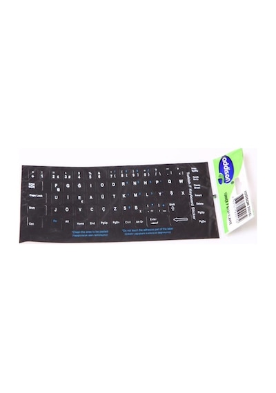 Addison 300162 Türkçe F Black Klavye Sticker