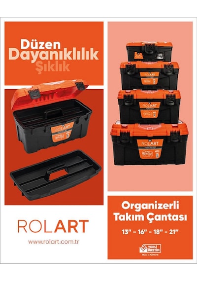 Rolart 21'' Organizerli Takım Çantası