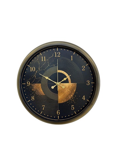 Eskitme Antik Prestij 40 X 40 Cm Metal Duvar Saati