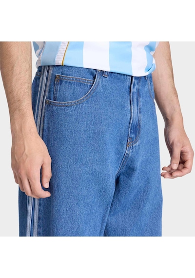 Adidas Firebird Adicolor Erkek Mavi Jean Pantolon Kd1499