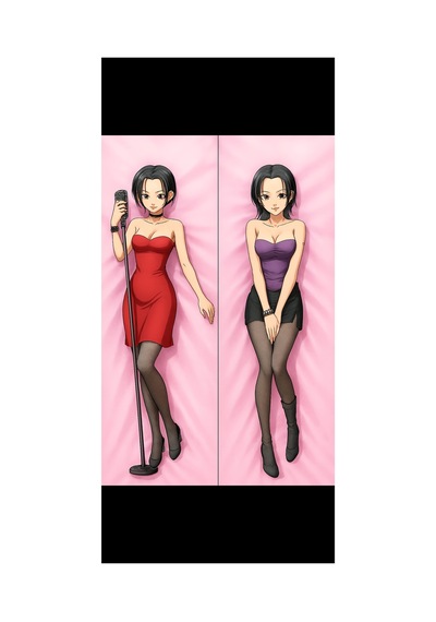 Owl Bag Nana Osaki Desenli Cift Yön Baskılı Sarılma Yastığı Kılıfı Çok Renkli