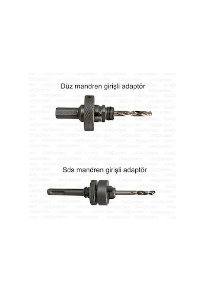 Gfb Bi Metal Panç Metal Testere  20 MM + Hex Düz Mandren Girişli Adaptör