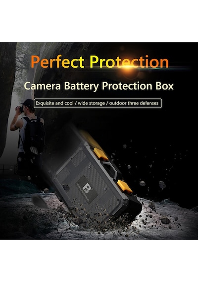Dslr Ve Aynasız İçin Batarya Ve Hafıza Kartı Kutusu Card Box Canon Nikon Sony Fujifilm Olympus