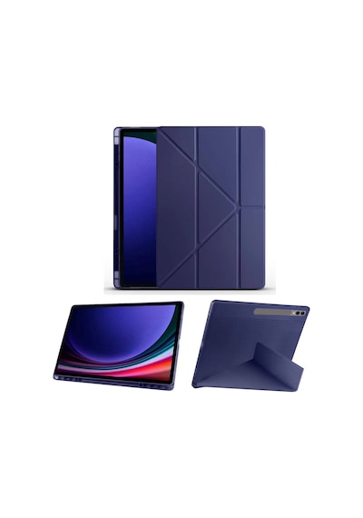 Samsung Galaxy Uyumlu Tab S9 Ultra Kılıf / Tab S8 Ultra Kalem Bölmeli Standlı Uyku Modlu Akıllı Kılıf Kapak Kılıf Samsung Galaxy Uyumlu Tab S9 Ultra Kılıf / Tab S8 Ultra Kalem Bölmeli Standlı Uyku Modlu Akıllı Kılıf Kapak Kılıf