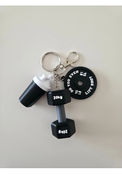 Spor Gym Gu Mu S Zincir Anahtarlık, C Anta Charmı Su Su