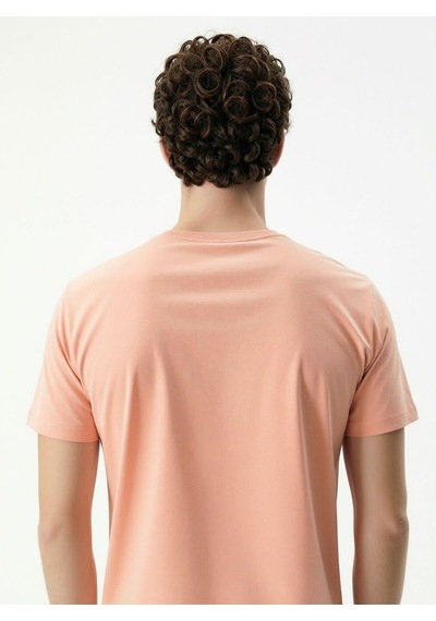 Regular Fit Erkek Tshirt K.kol Pembe