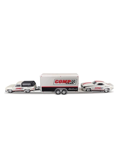 Nessiworld 1/64 Design Seri Yarış Takımı Römork Ve Araç Set