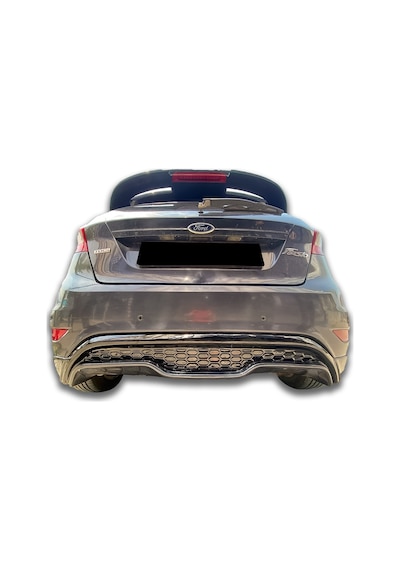 Ford Fiesta 2009-2017 Uyumlu Parlak Siyah Plastik St Difüzör
