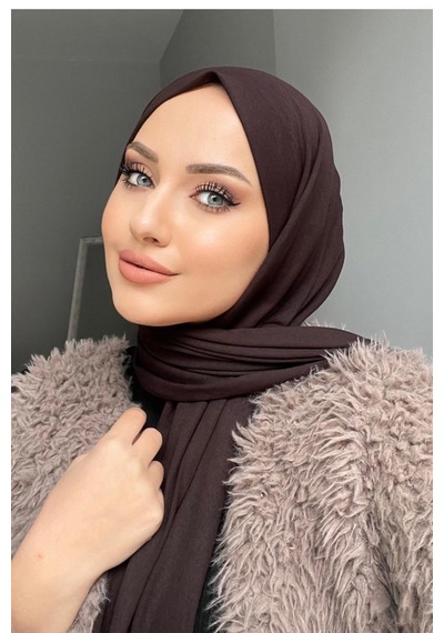Moda Kaşmir Acı Kahve Penye Şal