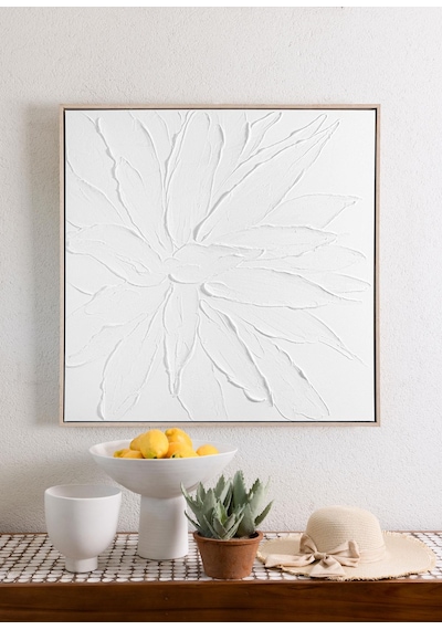 The Mia Kabartma Kanvas Tablo 80x80 Cm Tbl0079