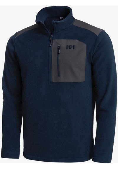 Helly Hansen Block Halfzip Erkek Lacivert Yarım Fermuarlı Polar-3214 Navy