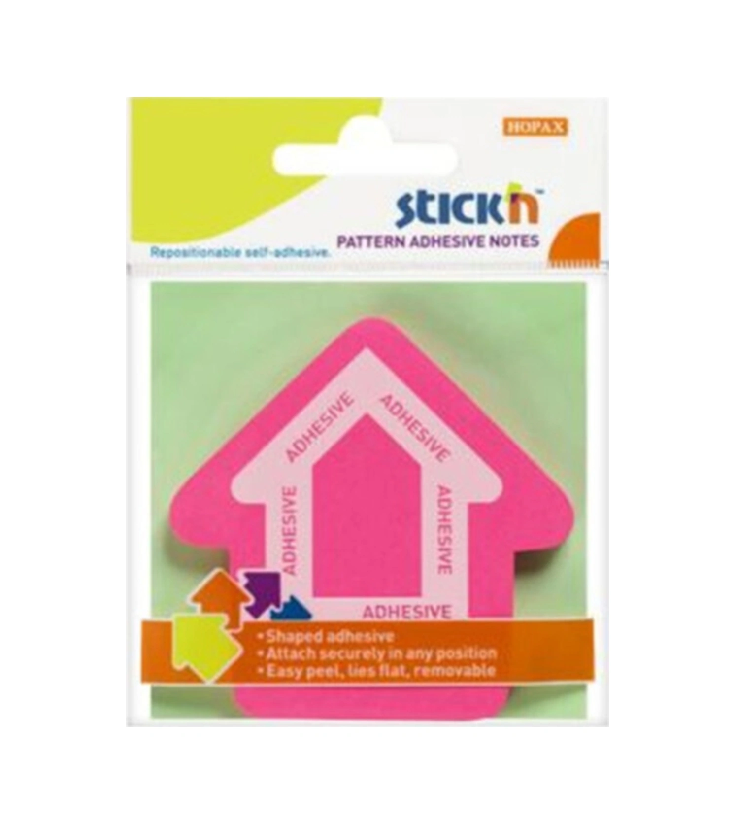 Stıckn 70x70 Ok Şekilli Pembe 50yp