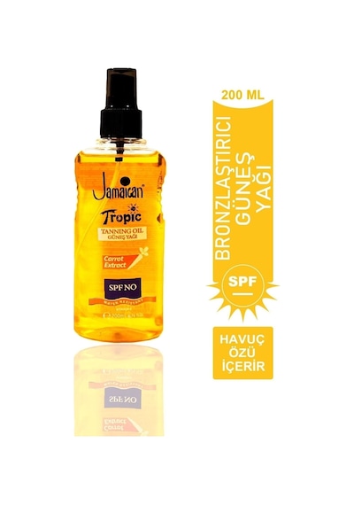 Güneş Yağı Havuç Spf No 200 Ml
