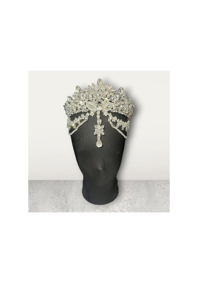 Valerıa Royale-alınlıklı Gelin,kına,nişan,söz,after,bride,party Taç Beyaz - 916626562 Beyaz