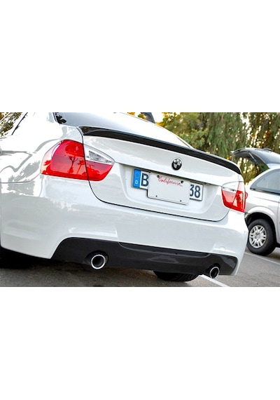 Bmw E90 2007-2008 3.seri Abs Plastik Boyasız 3.35 Arka Difüzör