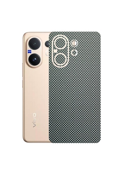 Kapps Vivo V60 5g İle Uyumlu Fiber Serisi Premium Arka Kapak Kaplama Kenarlar Yoktur 08334286
