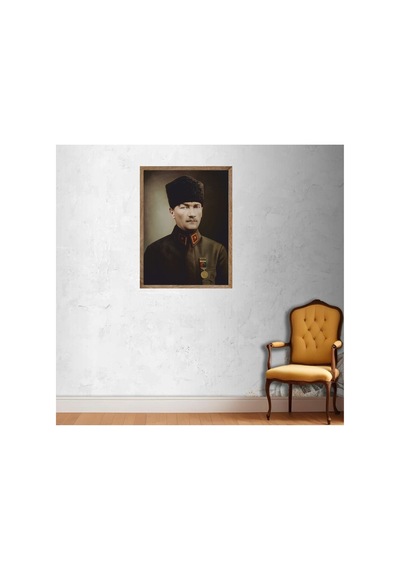 Poster Atatürk Tablosu Yüksek Kalite Tek Parça Ahşap Ceviz Eskitme Çerçeveli Çok Renkli - 815199435 Çok Renkli Poster Atatürk Tablosu Yüksek Kalite Tek Parça Ahşap Ceviz Eskitme Çerçeveli Çok Renkli - 815199435 Çok Renkli