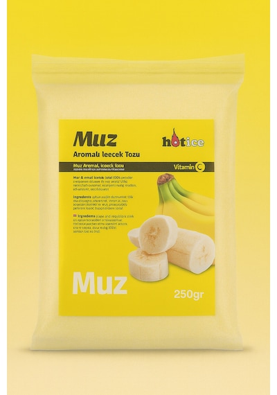 Hotıce Muz Aromalı İçecek Tozu 250 G