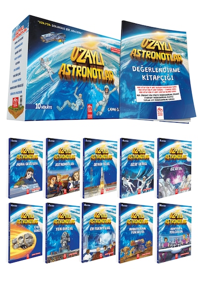 Uzaylı Astronotlar Hikaye Seti / 10 Kitap