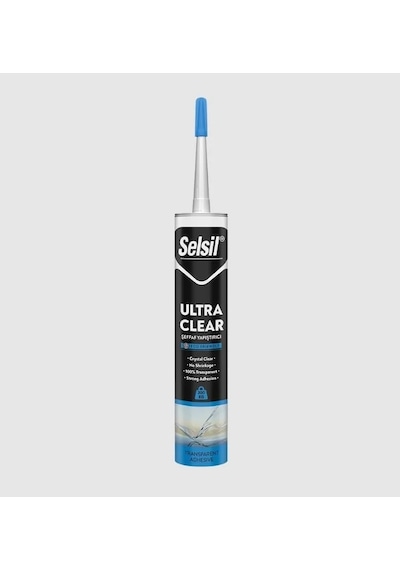 Selsil Ultra Clear Şeffaf Montaj Yapıştırıcı 290 Ml