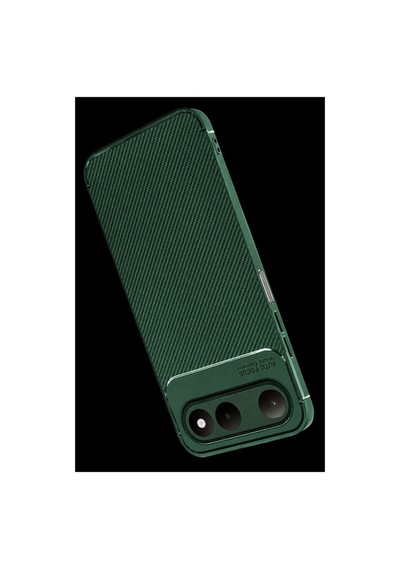 Newface Tecno Spark 50 5g Auto Focus Karbon Kapak - Yeşil