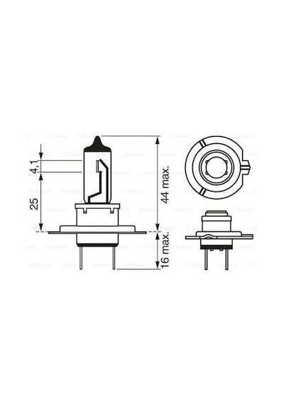 Bosch 1987301137 Ampul Plus 150 Gıgalight 12v H7-55 W-px26d 1987301137