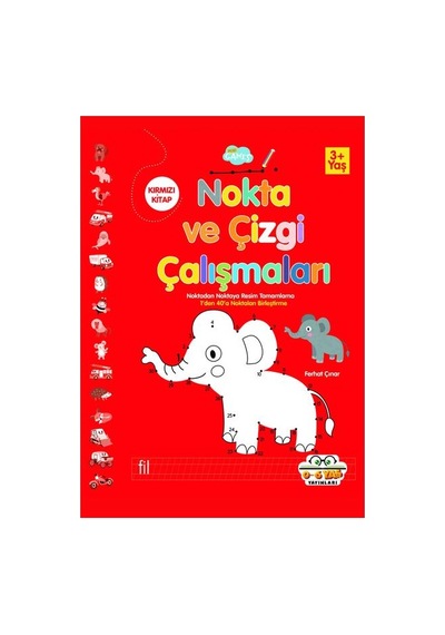 3-6 Yaşa Uygun Nokta Ve Çizgi Çalışmaları Seti - 4 Kitap