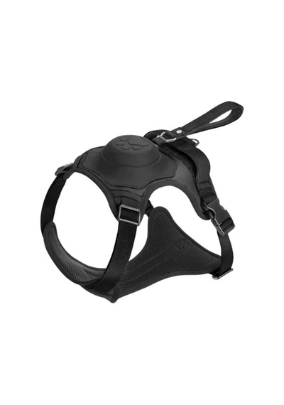 Buddy&co Ultra Seri Otamatik Köpek Göğüs Tasması M Siyah