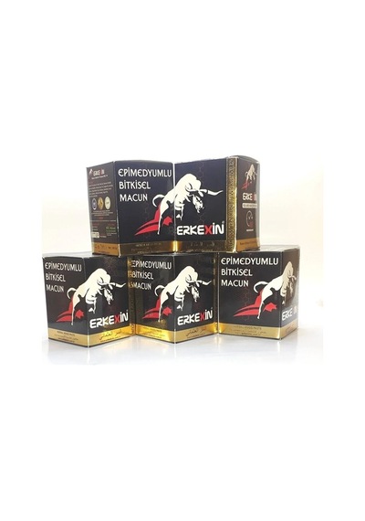 Erkexin Ballı Bitkisel Macun 240 gr x 5 Adet