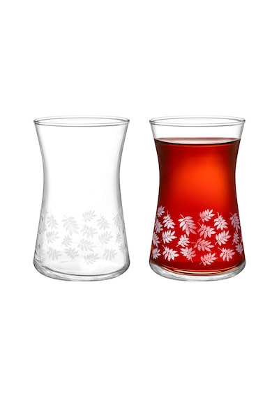 Madame Coco Esperanza-white Leaves 6-lı Çay Bardağı Seti 1kbard0566170ml-std