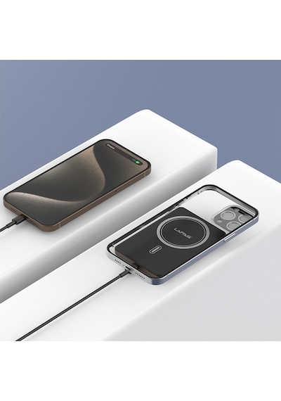 Lapas Lp-pw003 Ultra İnce Hızlı Şarj Özellikli Wireless Powerbank 5000mah 15w Gold