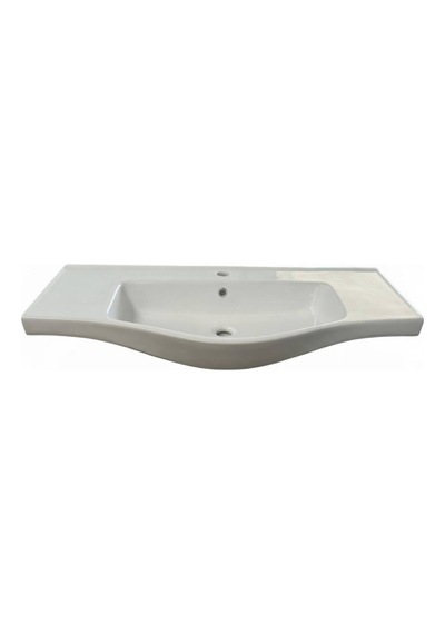 Bozvit 100 Cm Konsollu Lavabo Beyaz - 11100 Beyaz