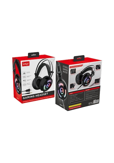 Pg-r008 Ps4-ps5-nintendo Switch-xbox Uyumlu Pc Led Oyuncu Kulaklığı