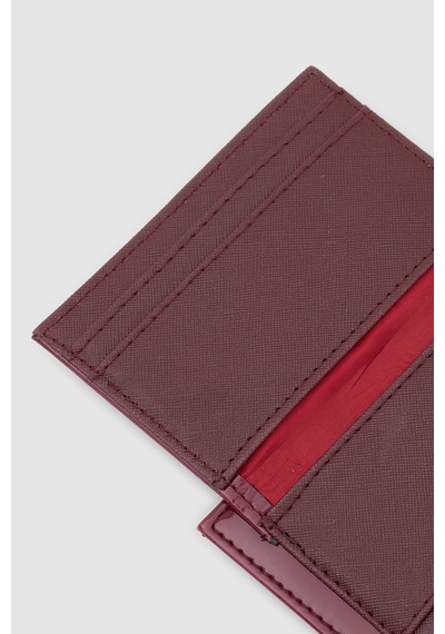 Shule Bags Voga Rugan Kadın Cüzdan Bordo