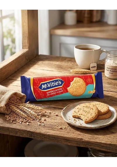 Mcvitie's Şeker İlavesiz Bisküvi 133 Gr Maltitol Tatlandırıcılı