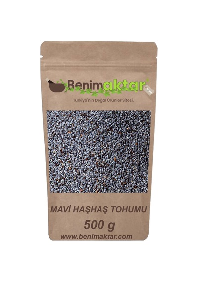BenimAktar Mavi Haşhaş Tohumu 500 G