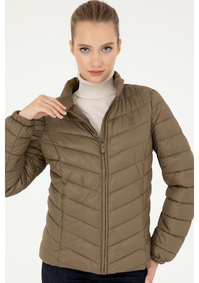 U.s. Polo Assn. Kadın Haki Mont 50292657-vr027 Haki