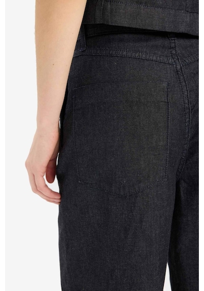 DeFacto Wide Leg Yüksek Bel Geniş Paça Uzun Jean Pantolon E5794AX25SPNM82