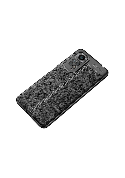 Xiaomi Redmi Note 11 Pro Kilif Lens Deri Görünümlü Niss Silikon