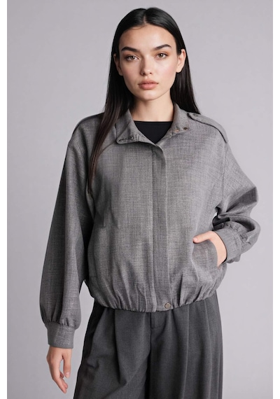 Defacto Dik Yaka Blazer Ceket G9097ax26spgr394 Gri-gr394